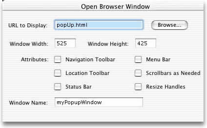 Open  Browser Window